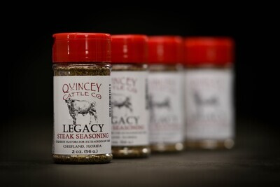 Quincey Legacy Steak Seasoning 2oz