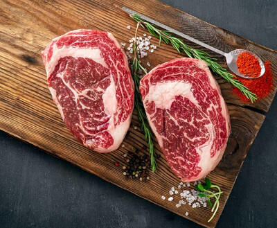 USDA Frozen Prime Ribeye Steak 14-16oz