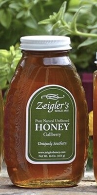 Zeigler’s Gallberry Honey 16oz