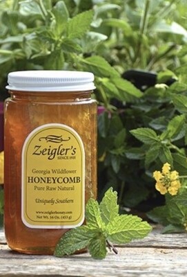 Honey with Comb16oz bottle 🐝