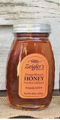 Zeigler’s Orange Blossom Honey 16 oz