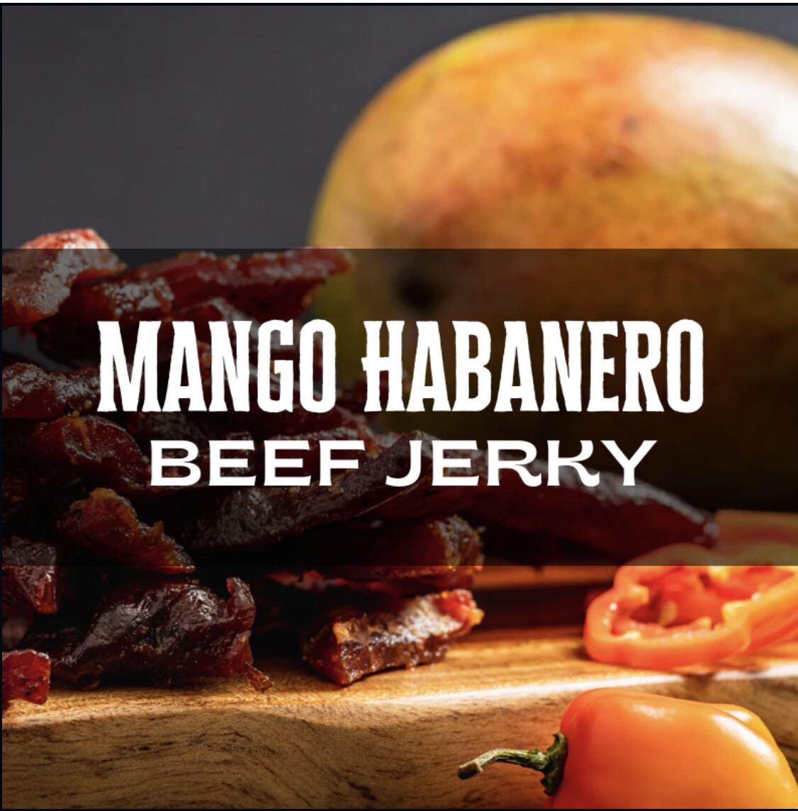 Quincey Legacy Mango Habanero Beef Jerky 8oz