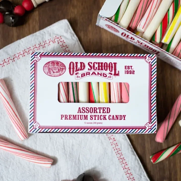 Old School Brand Assorted Stick Candy