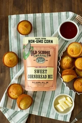 Old School Brand Sweet Cornbread mix