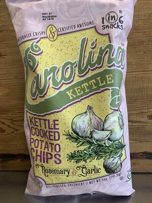 Carolina Kettle Chips Rosemary And Garlic