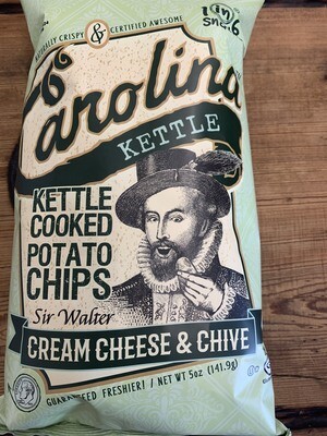 Carolina Kettle Chips Cream Cheese And Chive