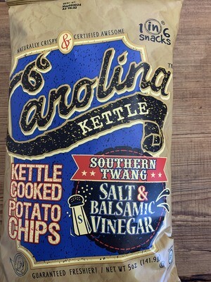 Carolina Kettle Chips Sea Salt And Balsamic Vinegar