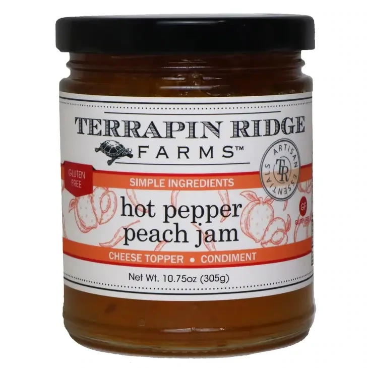 Hot Pepper Peach Jam