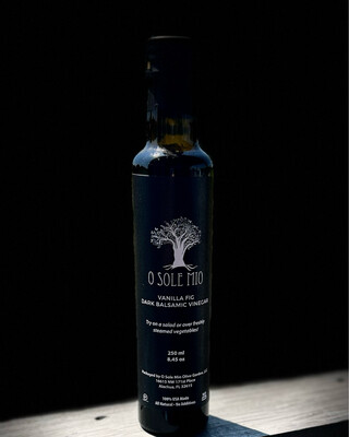 O Sole Mio Vanilla Fig Balsamic Vinegar 250ml