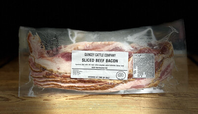 Beef Bacon 1.5-2 Lbs