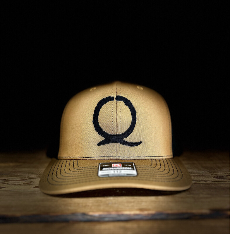 Quincey Cattle Caramel/ Black Richardson - Snapback Trucker Cap