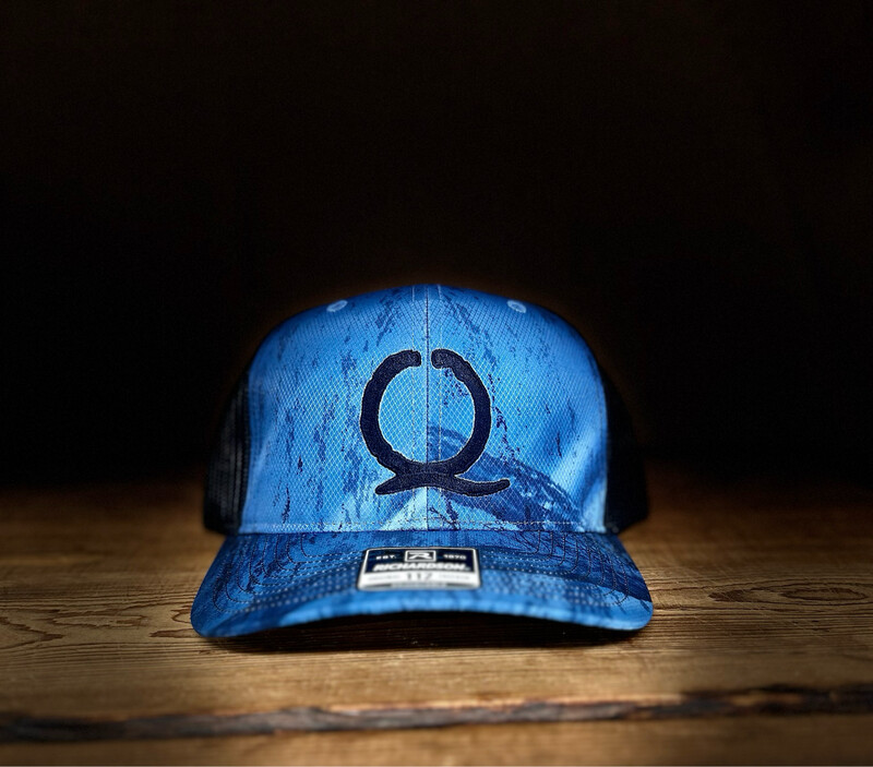 Quincey Cattle Ocean Blue / Black Richardson - Snapback Trucker Cap