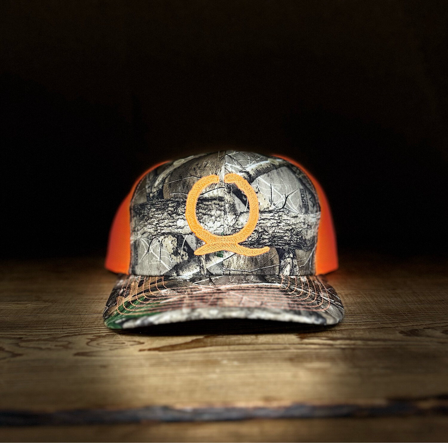 Quincey Cattle Realtree Edge/ Neon Orange Richardson - Snapback Trucker Cap