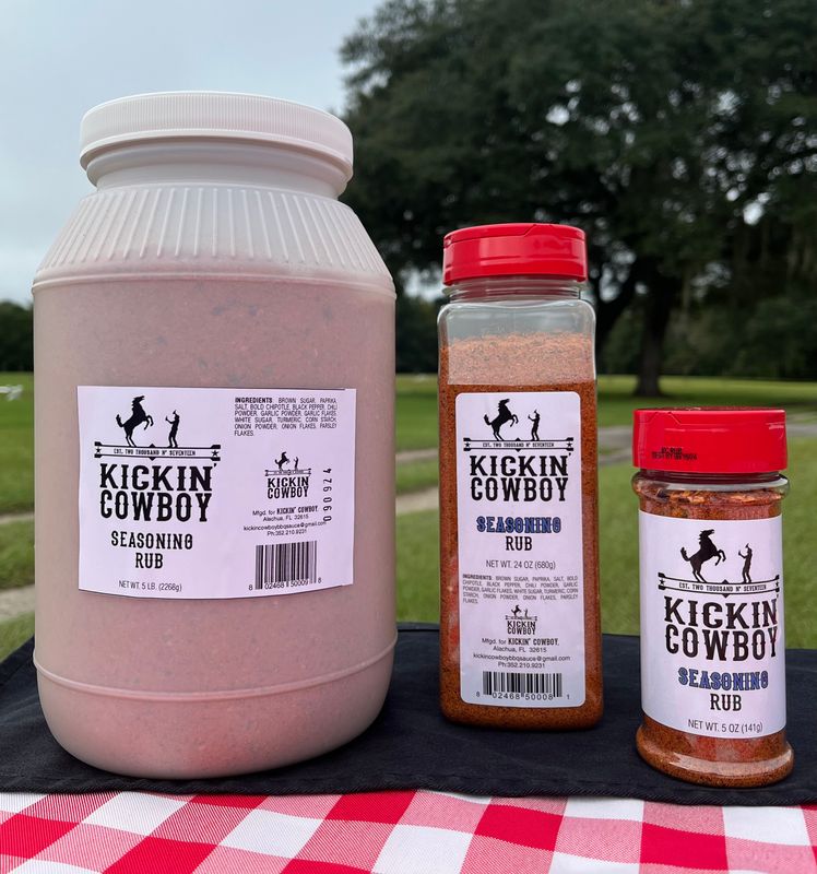 Kickin Cowboy Seasoning Rub