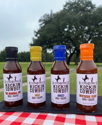 Kickin Cowboy Signature BBQ Sauces