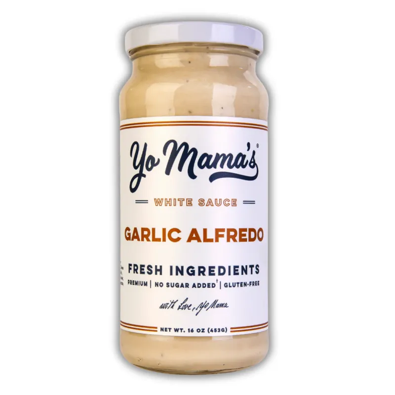 Yo Mama's Garlic Alfredo Sauce 16oz