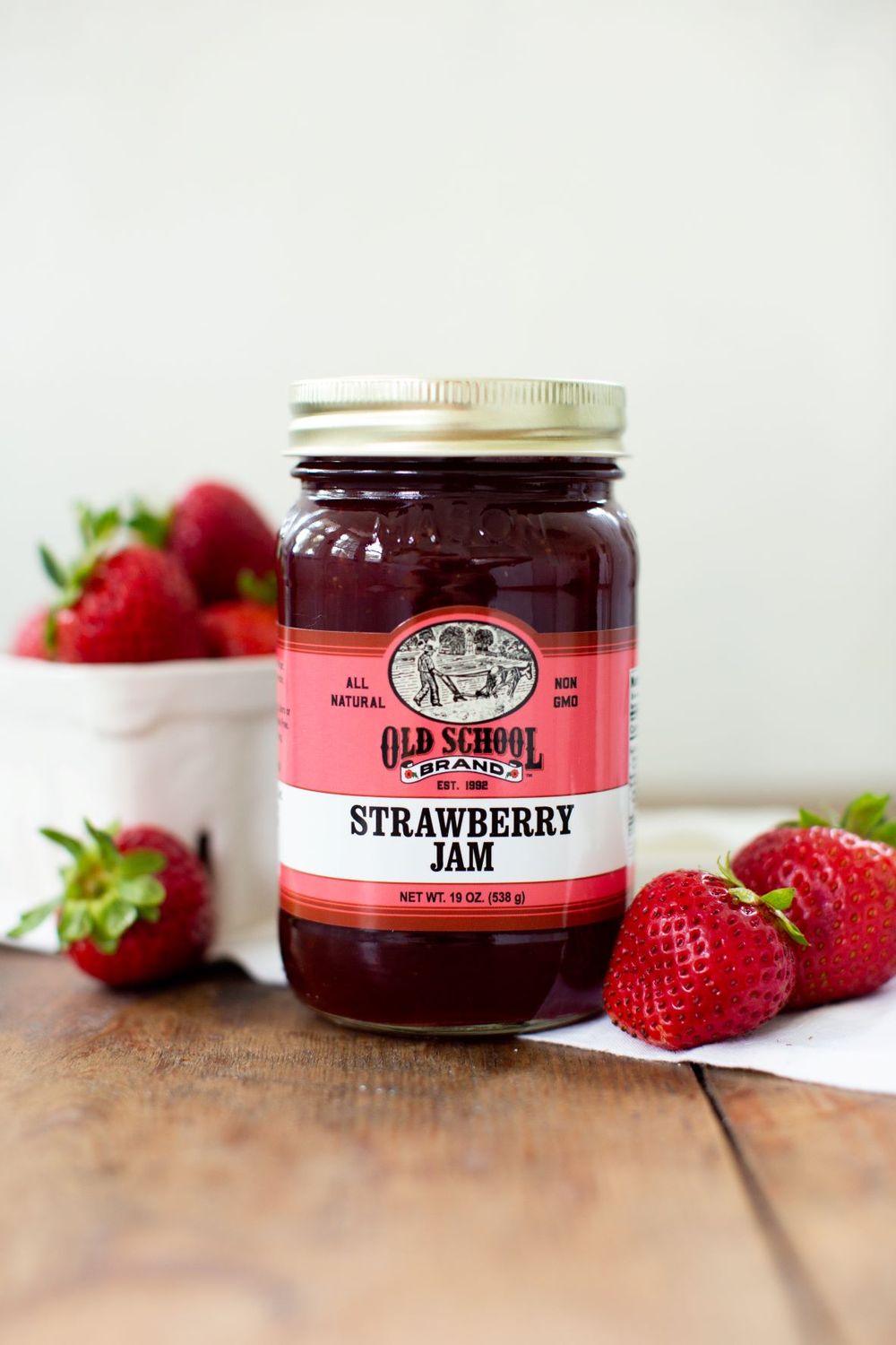 Old School Brand Strawberry Jam 19oz