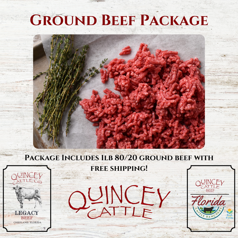 Ground Beef Free Shipping Package