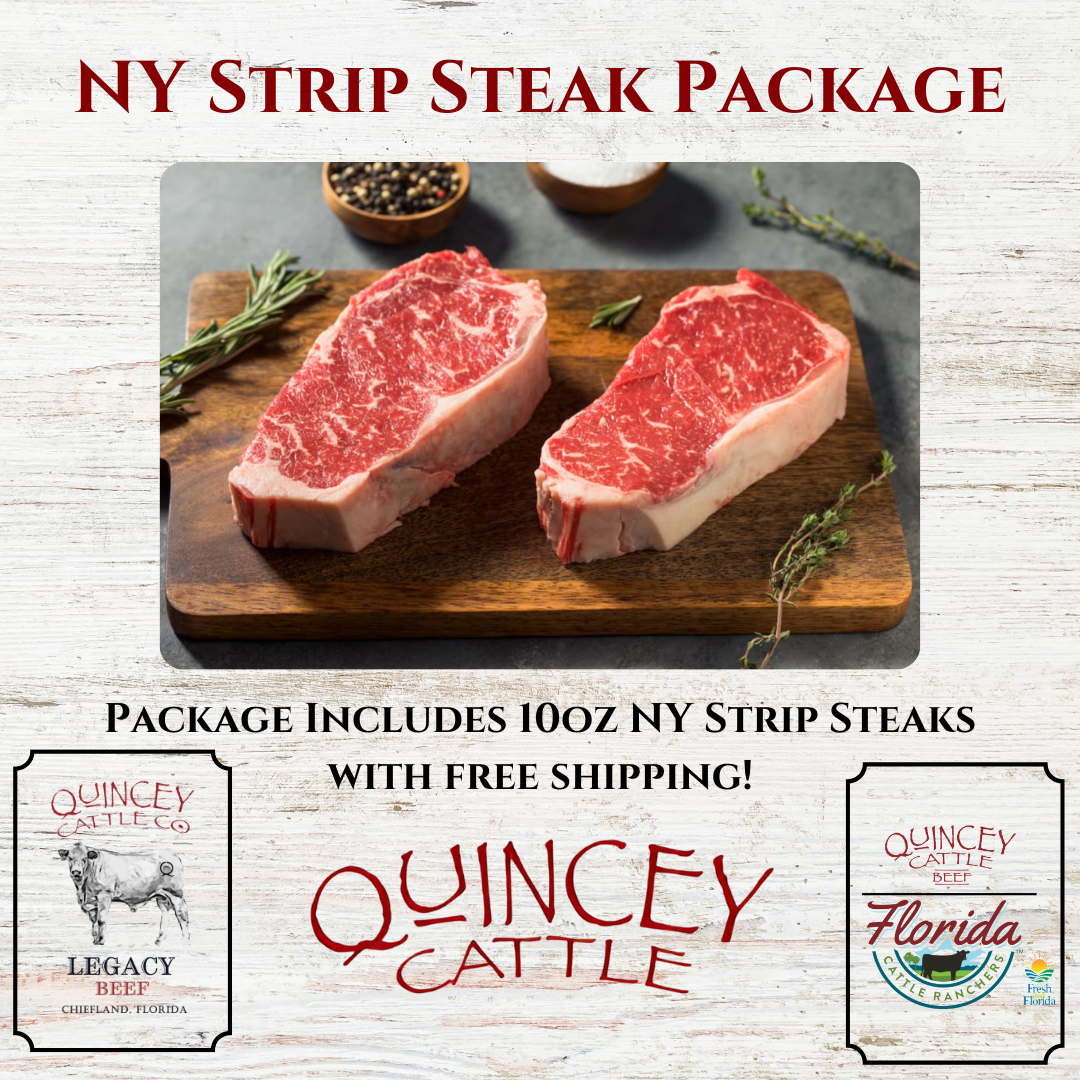 NY Strip Steak Free Shipping Package