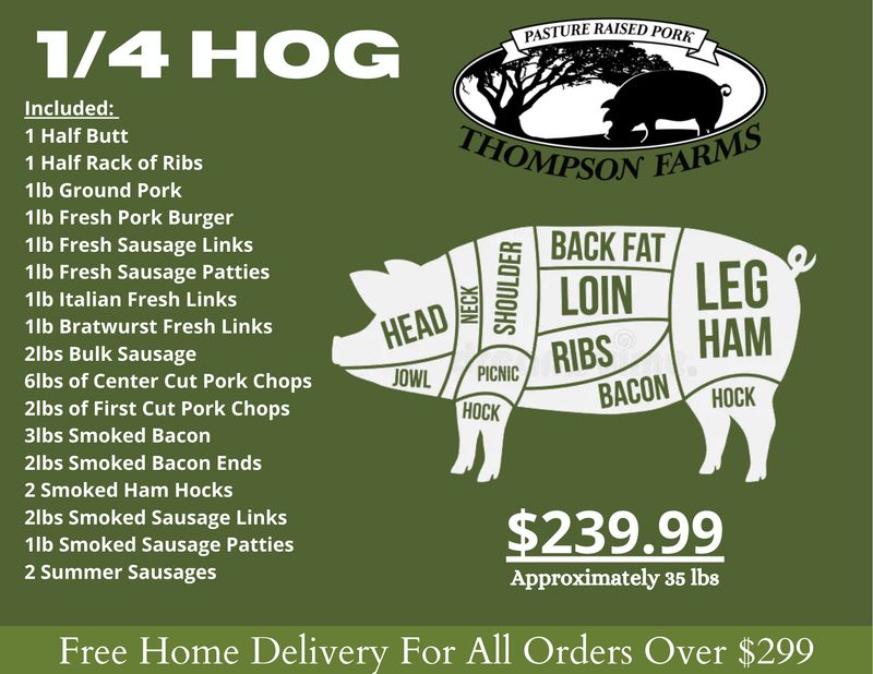 1/4 Hog