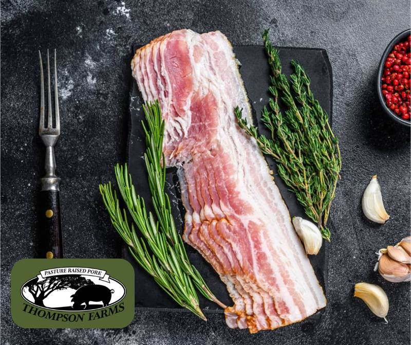NO SUGAR Smoked Bacon - 1 pound Package NO SUGAR Smoked Bacon - 1 pound Package