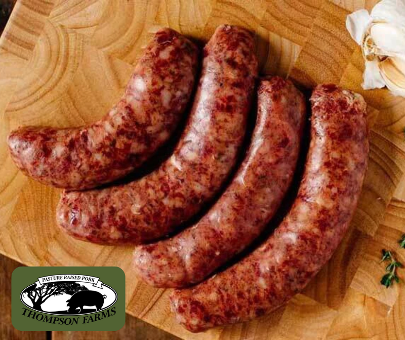 Smoked Pork Sausage All Natural - 1 Pound Package Smoked Pork Sausage All Natural - 1 Pound Package