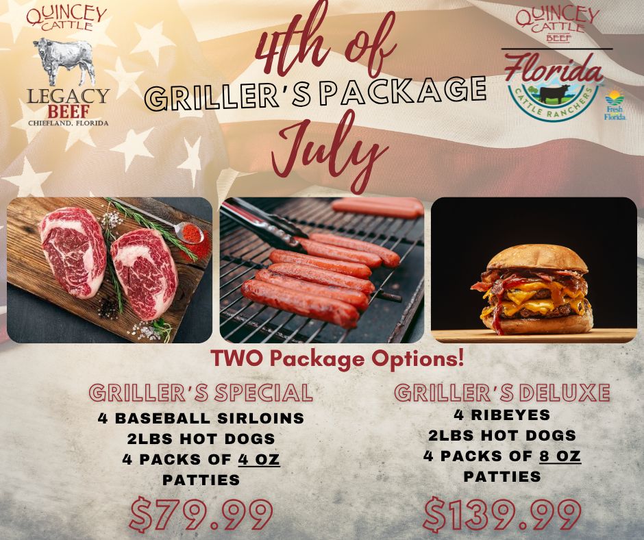 4th of July Griller's Packages