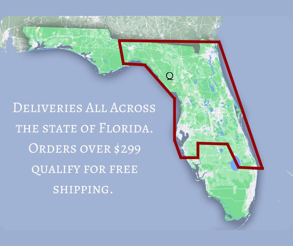FREE DELIVERY Area in our Quincey Beef van Any Order $299 Or More!