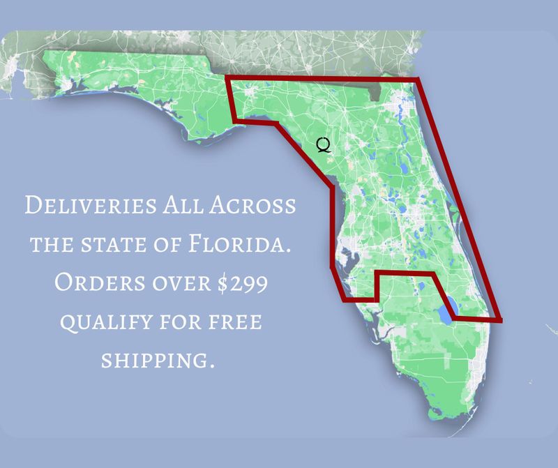FREE DELIVERY Area in our Quincey Beef van Any Order $299 Or More!