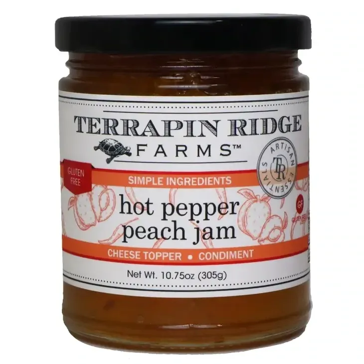Hot Pepper Peach Jam