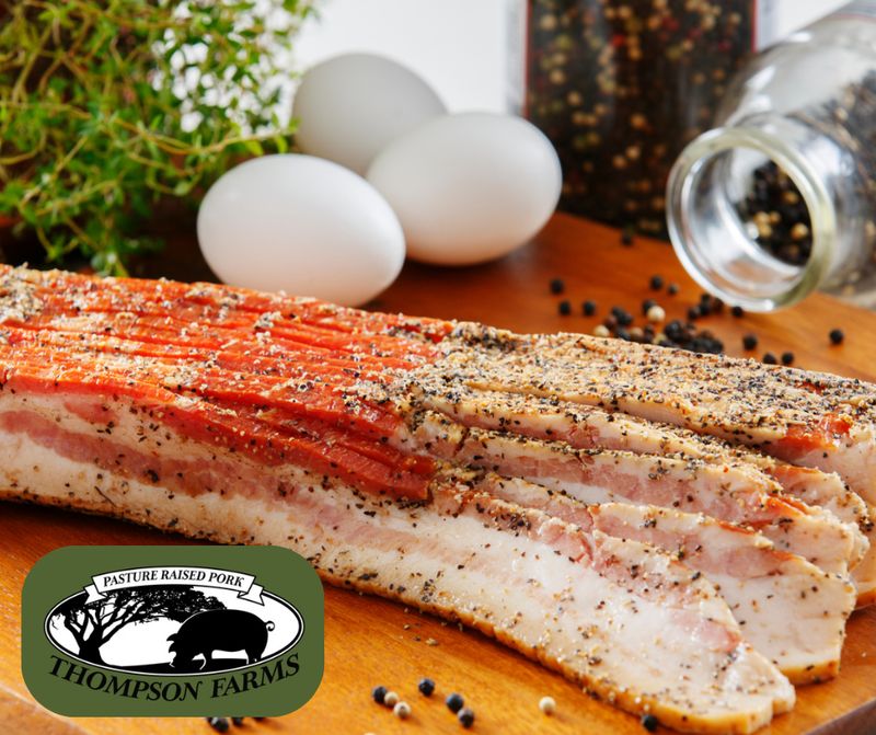 Black Pepper Bacon - 1 Pound Package