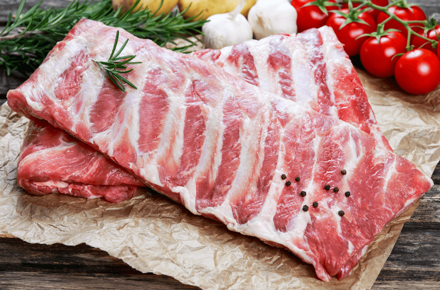 Florida Cattle Ranchers Beef Back Ribs 3.5-4.5 Pounds