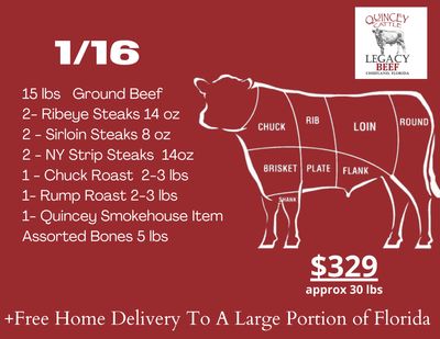 1/16 Beef Side Package Quincey legacy