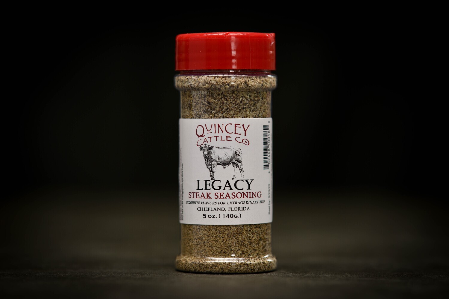 Quincey Cattle Legacy Steak Seasoning 5oz