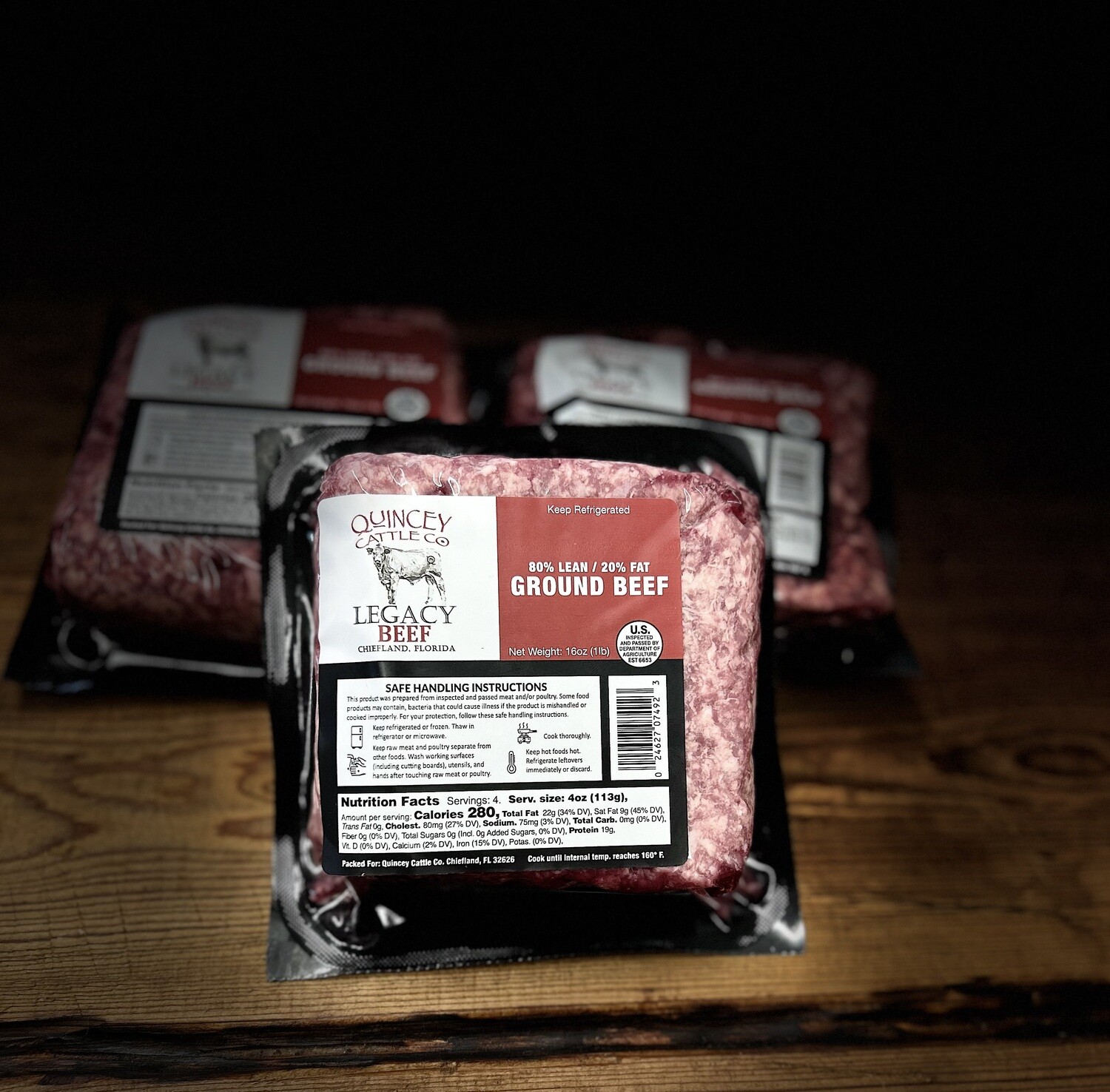 Legacy 80/20 Ground Beef 1lb