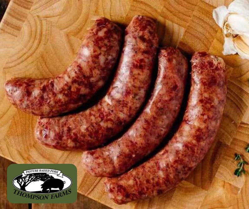 Smoked Pork Sausage All Natural - 1 Pound Package