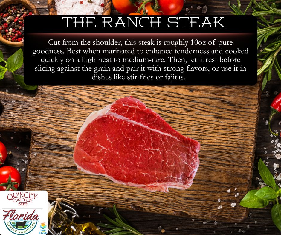 Florida Cattle Ranchers Ranch Steak-10oz