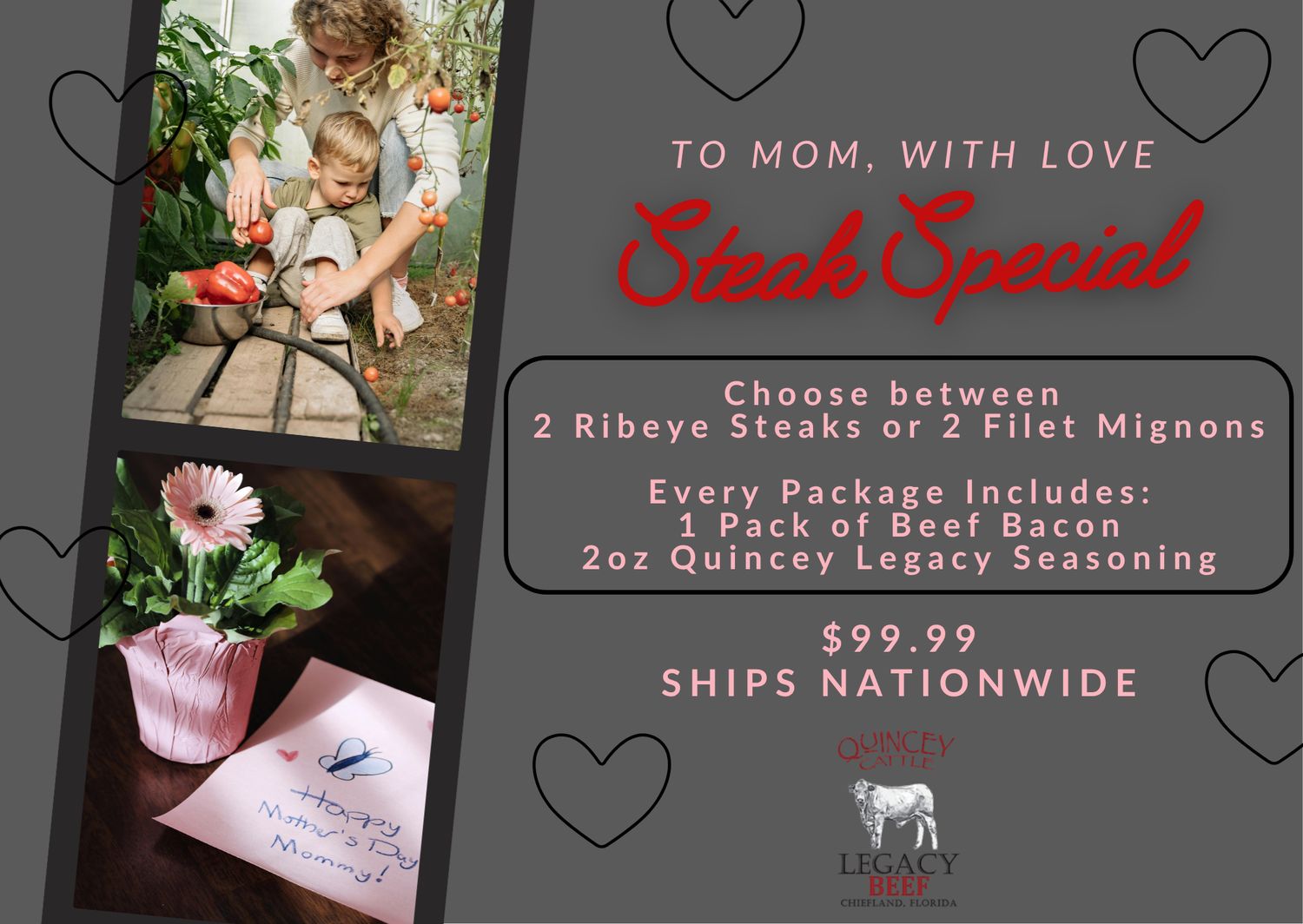 Mother's Day Steak Special