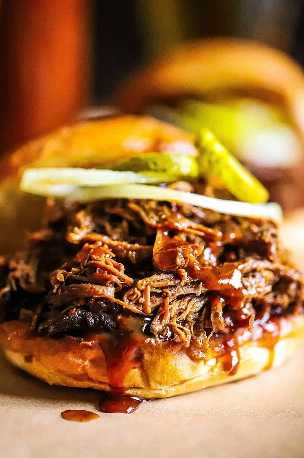 Smoked Brisket by the pound - Chopped