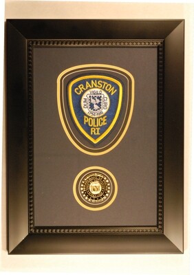 1 Framed Patch and Coin