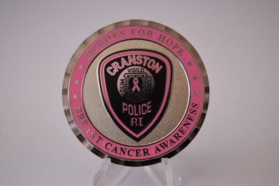 CPD Breast Cancer Awareness Challenge Coin