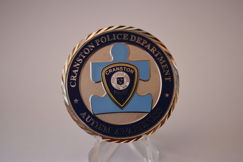 CPD Autism Awareness Challenge Coin