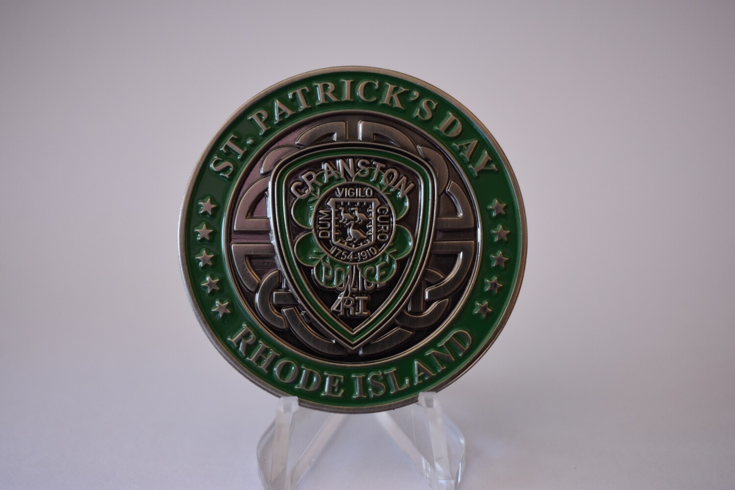 CPD St. Patrick&#39;s Day Challenge Coin