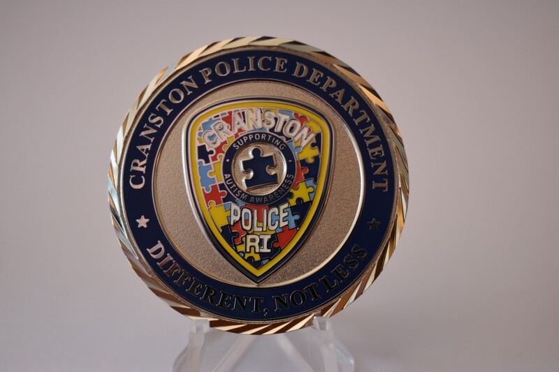 CPD Autism Awareness Challenge Coin