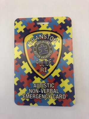 CPD Autism Emergency Contact Card