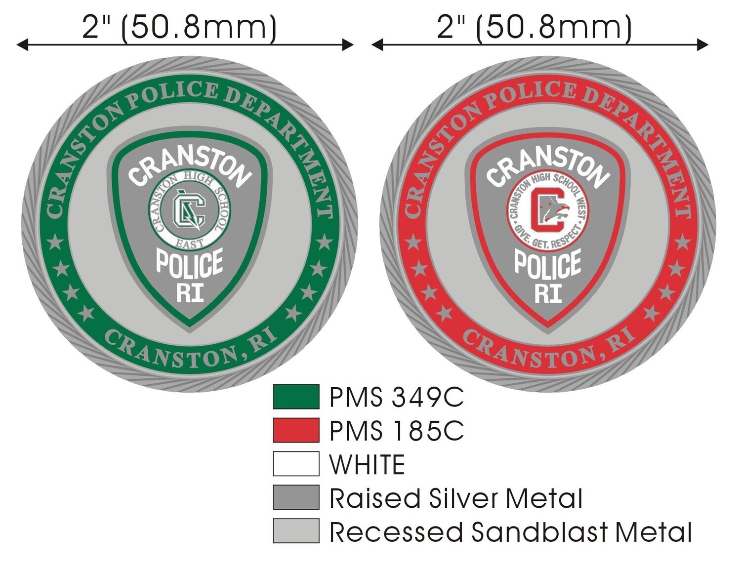 CPD East/West HS Coin