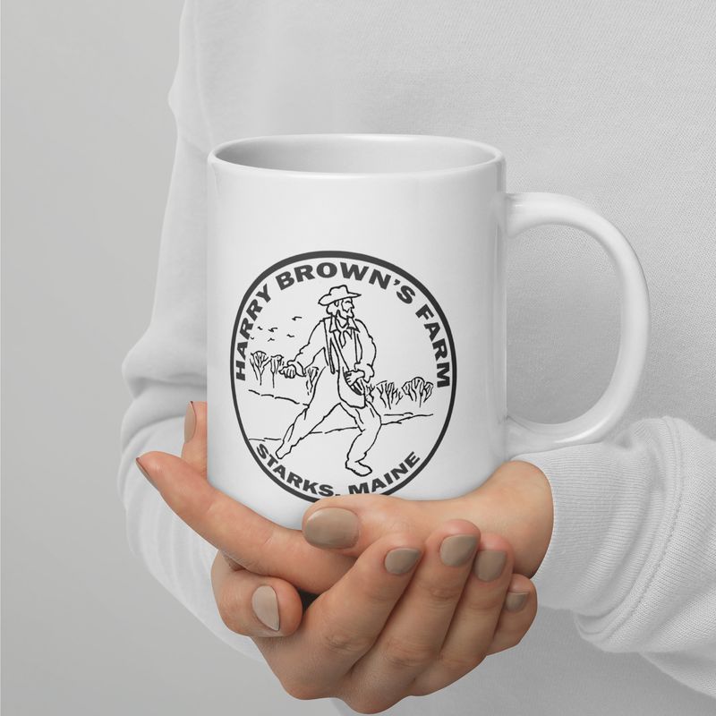 Harry Brown's Farm Seed Sower Logo  Mug