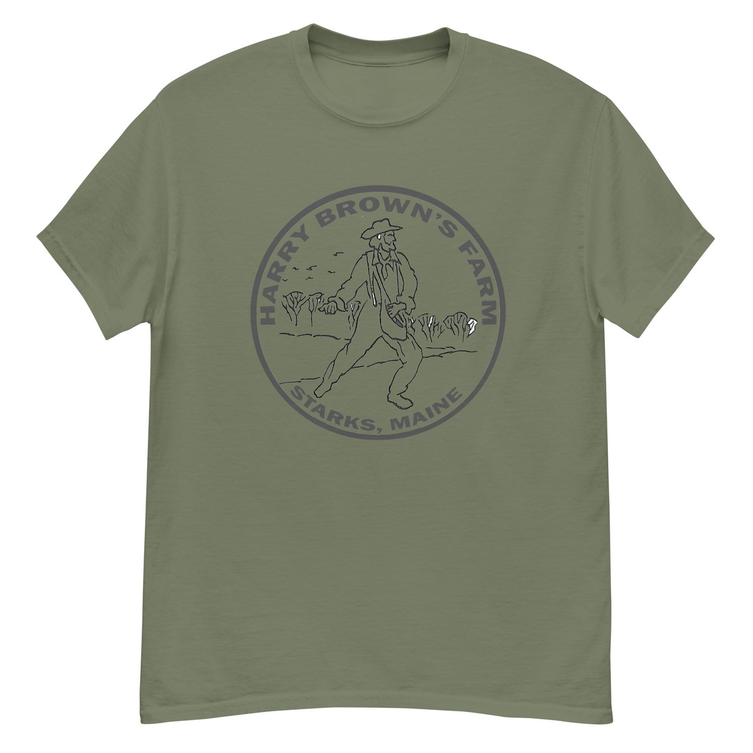 Harry Brown's Farm Seed Sower Logo Tee