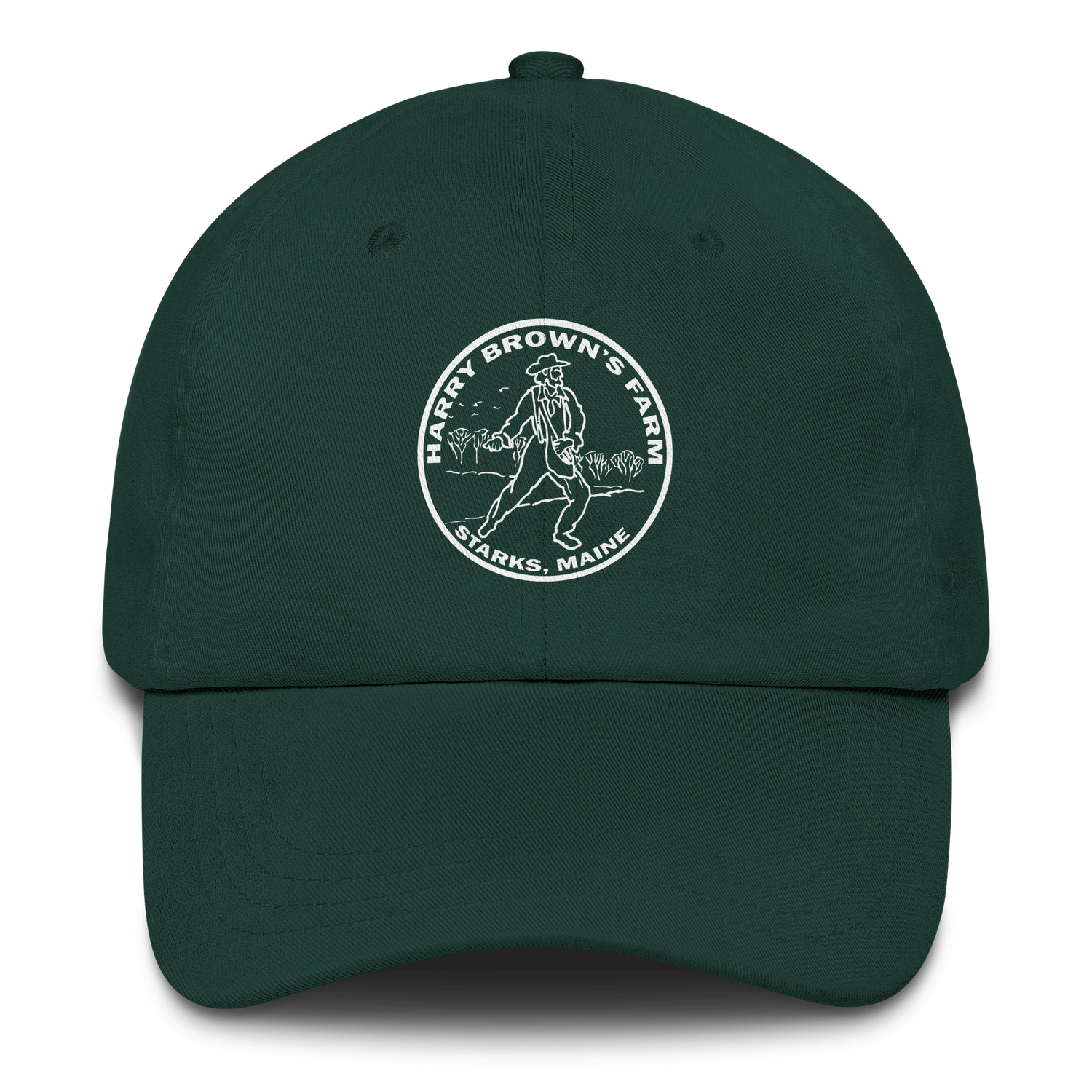Harry Brown's Farm Seed Sower Logo Cap