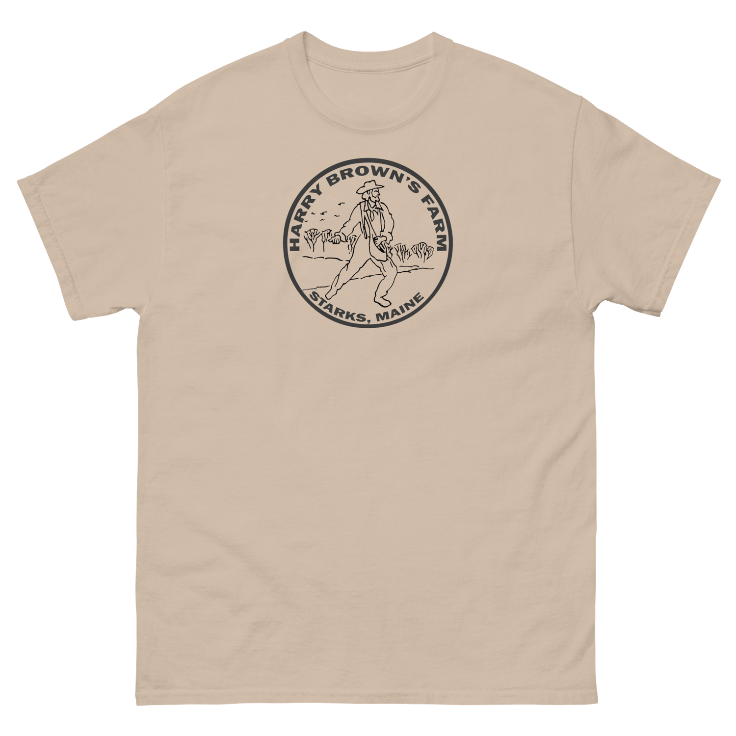 Harry Brown's Farm Seed Sower Logo Tee